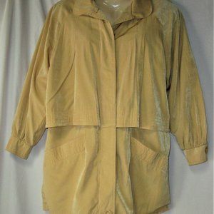 Women's Maize Yellow Coat Size XS